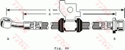 Brake Hose TRW PHD154