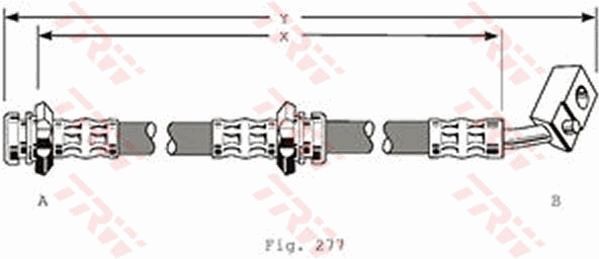 TRW PHD159 Brake Hose