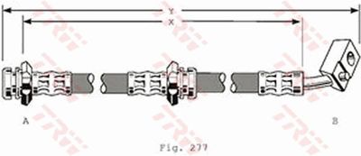 Brake Hose TRW PHD159