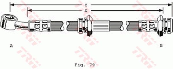 TRW PHD169 Brake Hose