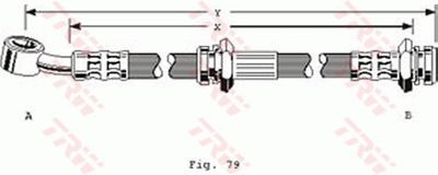 Brake Hose TRW PHD169
