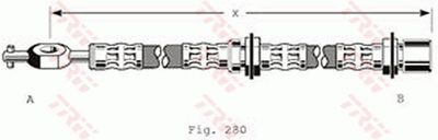 Brake Hose TRW PHD184