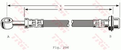 Brake Hose TRW PHD193