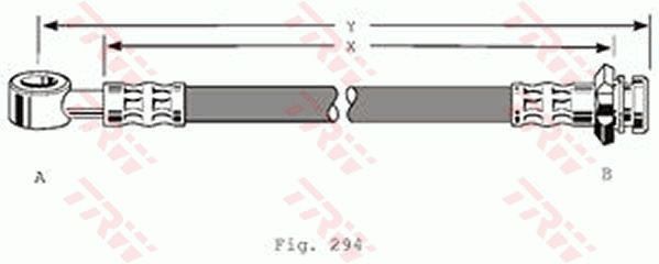 TRW PHD211 Brake Hose