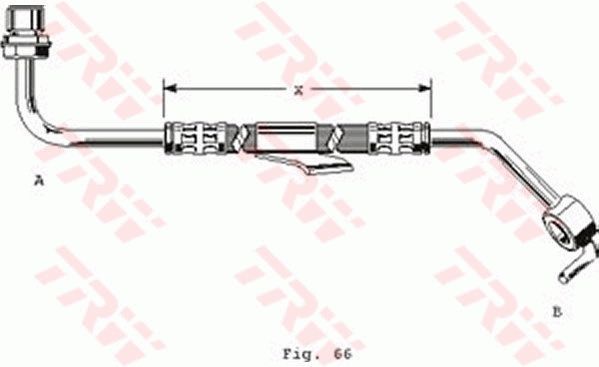 TRW PHD249 Brake Hose