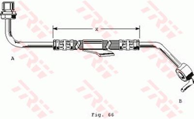Brake Hose TRW PHD249
