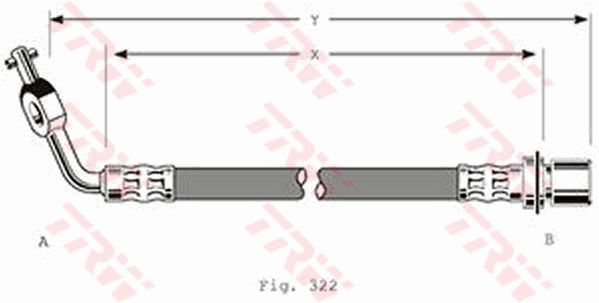 TRW PHD292 Brake Hose