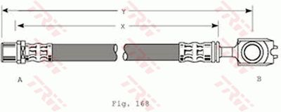 Brake Hose TRW PHD309