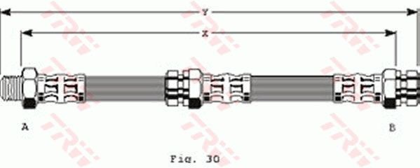 TRW PHD327 Brake Hose