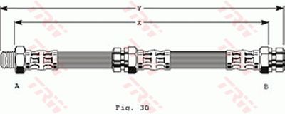 Brake Hose TRW PHD327