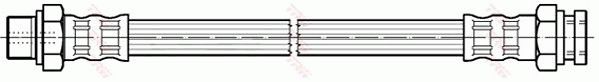 TRW PHD330 Brake Hose