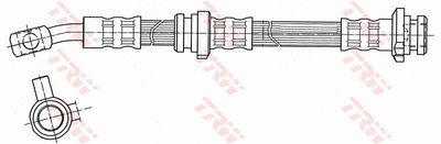 Brake Hose TRW PHD419