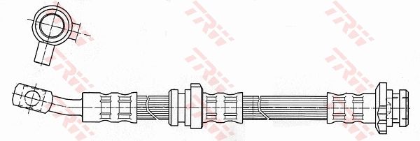TRW PHD420 Brake Hose