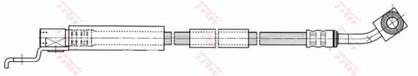 TRW PHD441 Brake Hose