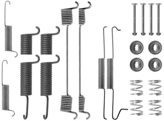 TRW SFK134 Accessory Kit, brake shoes