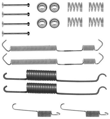 TRW SFK256 Accessory Kit, brake shoes