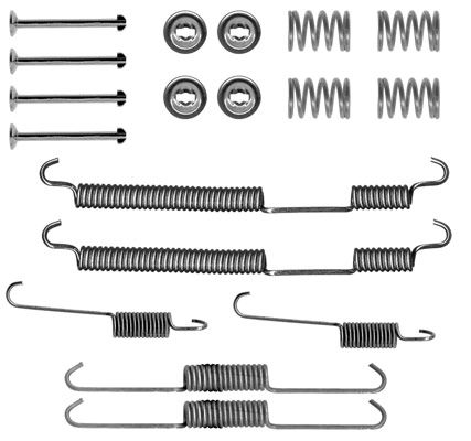 TRW SFK261 Accessory Kit, brake shoes