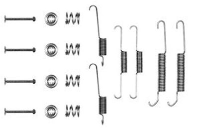 Accessory Kit, brake shoes TRW SFK79