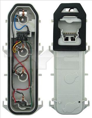 TYC 11-0231-WP-2 Bulb Holder, tail light assembly