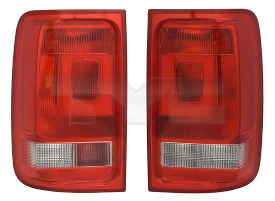 TYC 11-11807-01-2 Tail Light Assembly