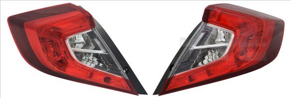 TYC 11-14599-06-9 Tail Light Assembly