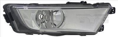 Front Fog Light TYC 19-12350-11-2