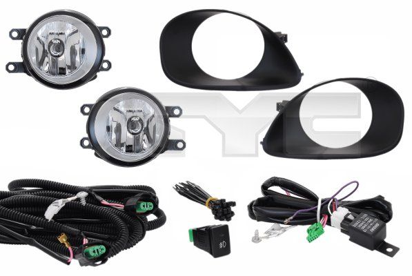TYC 19-5857001 Front Fog Light Set