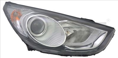 Headlight TYC 20-12372-00-21