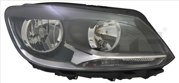 TYC 20-12476-00-21 Headlight
