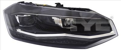 Headlight TYC 20-19212-06-2