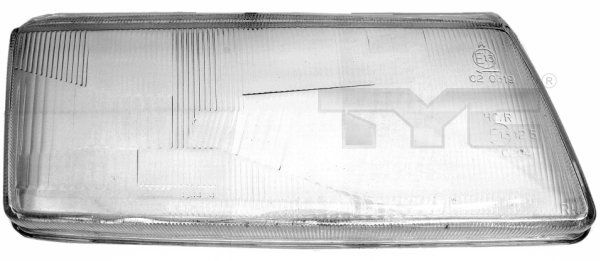 TYC 20-3449-LA-1 Diffusing Lens, headlight