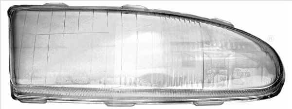 TYC 20-3455-LA-1 Diffusing Lens, headlight