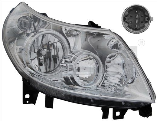 TYC 20-11334-15-2 Headlight