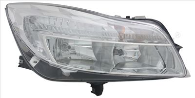 Headlight TYC 20-11764-00-21
