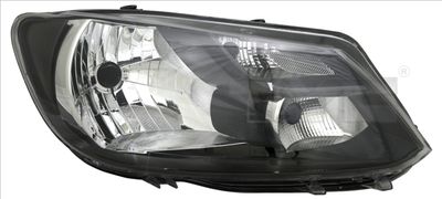 Headlight TYC 20-12474-15-2