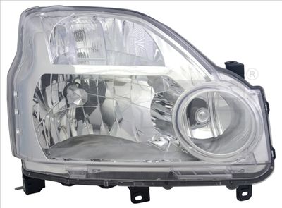 Headlight TYC 20-14400-15-2