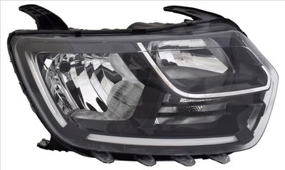 Headlight TYC 20-17666-06-2