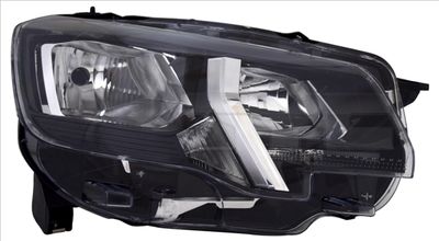 Headlight TYC 20-17741-05-2