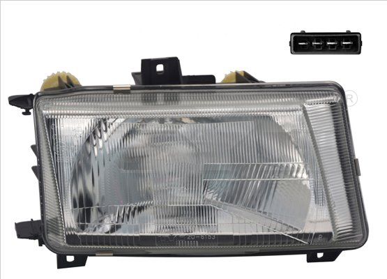 TYC 20-6154-05-2 Headlight