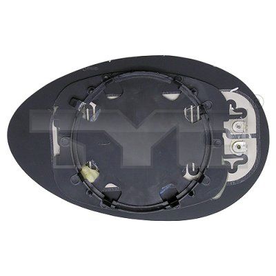 TYC 301-0036-1 Mirror Glass, exterior mirror