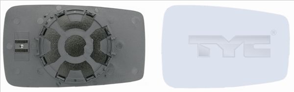 TYC 302-0002-1 Mirror Glass, exterior mirror