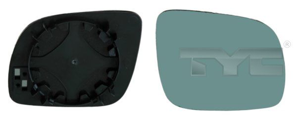 TYC 302-0025-1 Mirror Glass, exterior mirror