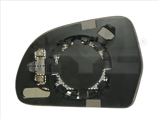 TYC 302-0071-1 Mirror Glass, exterior mirror