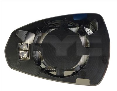 Mirror Glass, exterior mirror TYC 302-0099-1