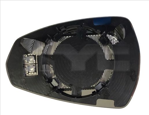 TYC 302-0100-1 Mirror Glass, exterior mirror