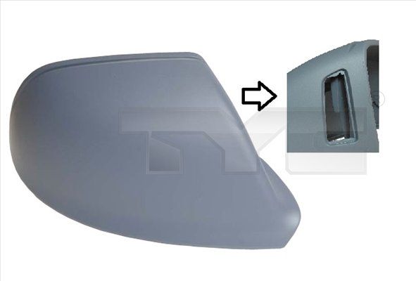 TYC 302-0118-2 Cover, exterior mirror
