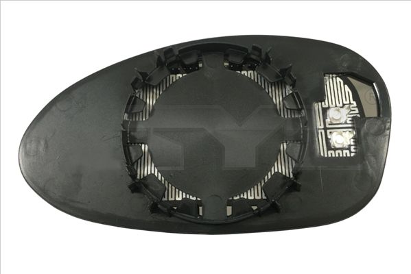 TYC 303-0097-1 Mirror Glass, exterior mirror