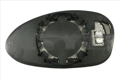 Mirror Glass, exterior mirror TYC 303-0097-1