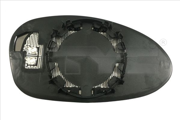 TYC 303-0098-1 Mirror Glass, exterior mirror