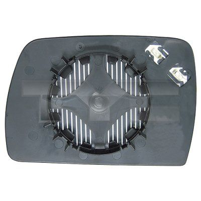 TYC 303-0107-1 Mirror Glass, exterior mirror
